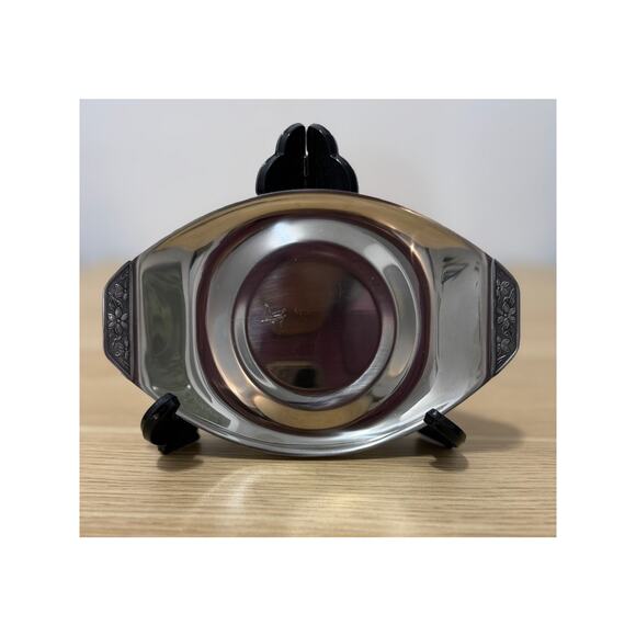 Stainless Steel Butter Shell Dish VINTAGE - Picture 2 of 6